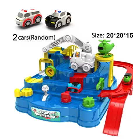 Racing Rail Car Model Educational