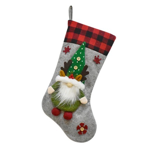 Christmas Decoration Gift Faceless Doll Christmas Stocking Pendant