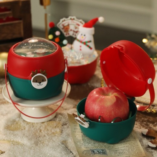 Christmas Small Gift Plastic Handbag