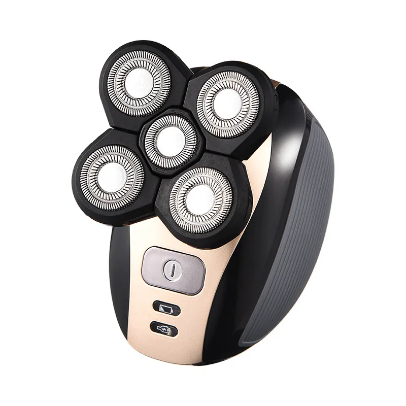 5-Head Electric Shaver 5-In-1 Rechargeable Razor