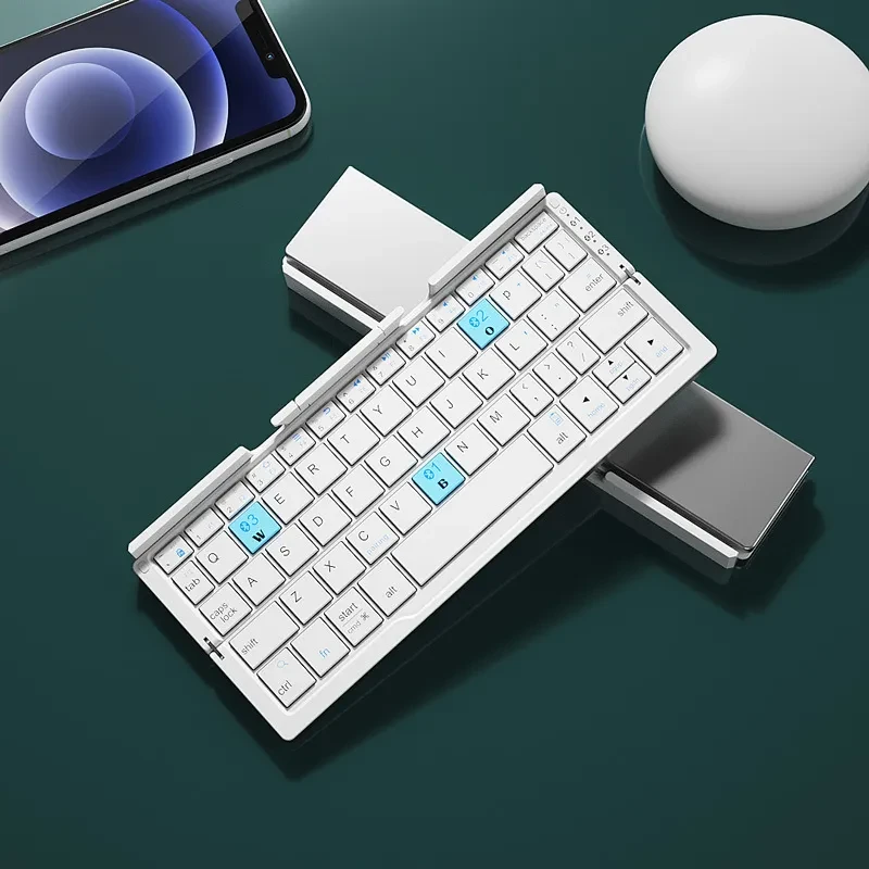 Mini Folding Bluetooth Keyboard Wireless