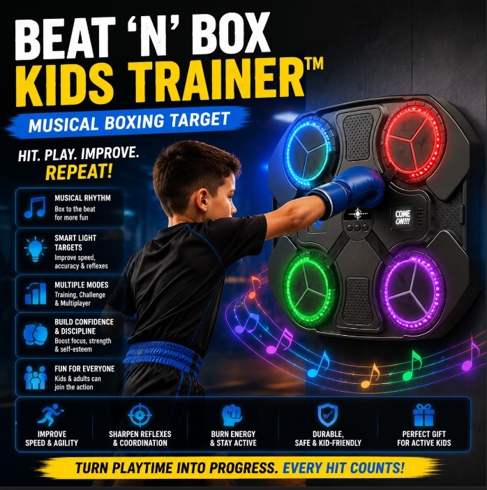 Beat n Box Kids Trainer | Musical Boxing Target