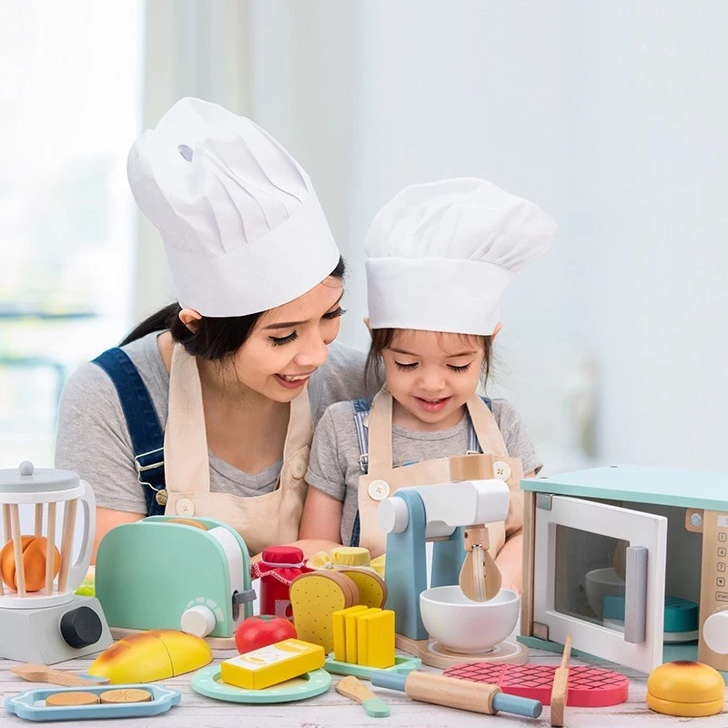 Wooden Kitchen Toys - Toys - Pretend Toys