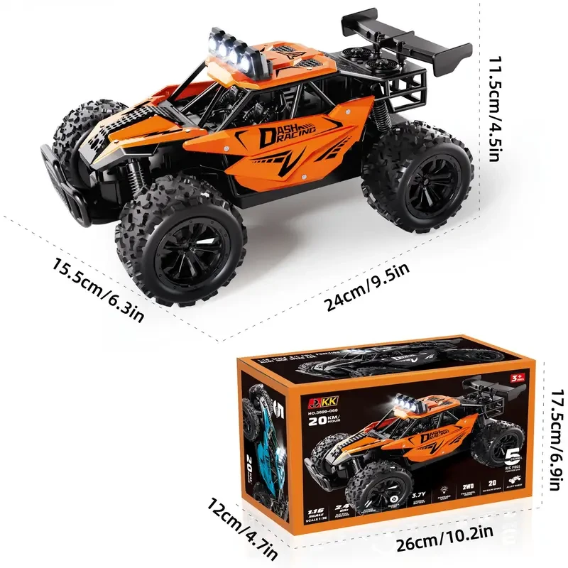 K.K High-Speed 20 Km/h RC Truck