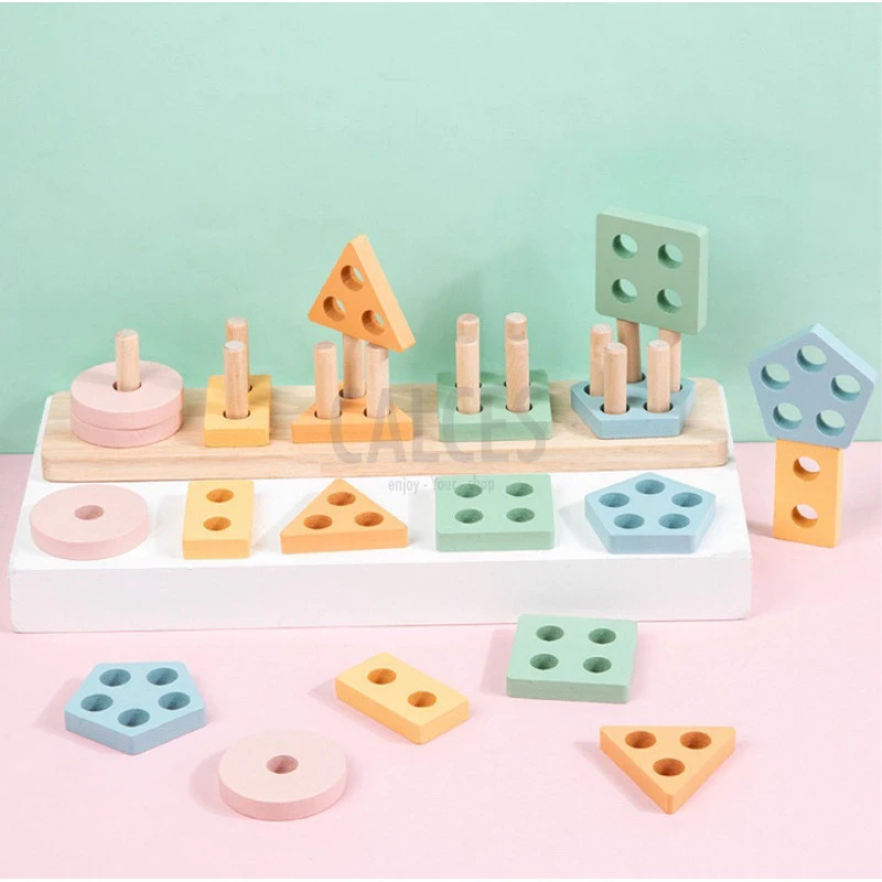 Matching Shape Geometry Toys