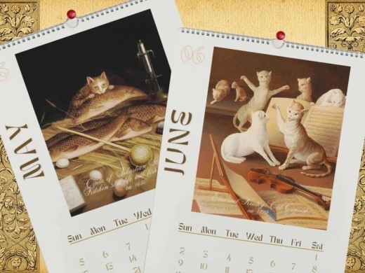 2024 Calendar Interesting Animal Home Wall Calendar