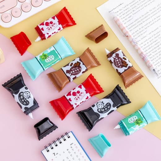 Candy Shape Correction Tape Cartoon Mini Correction Tape