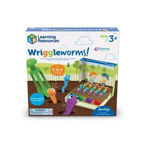 Learning Resources Wriggleworms! Fine Motor Activity Set Toys Sharpen Motor Skills