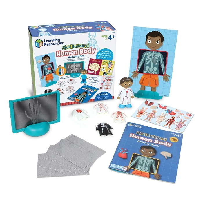 Learning Resources Skill Builders! Human Body Activity Set