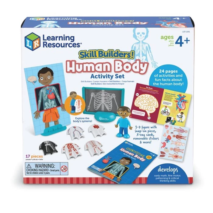 Learning Resources Skill Builders! Human Body Activity Set