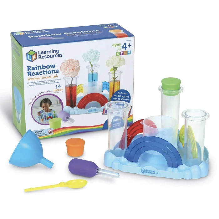 Learning Resources Rainbow Reactions Preschool Science Lab