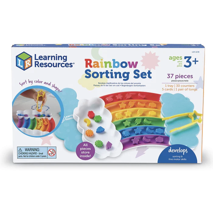 Rainbow Sorting Activity Set