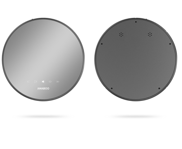 Wholesale 7 Inch Round Magic Mirror Makeup Mirror Digital Photo Frame Digital Photo Frame