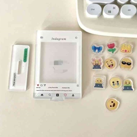 Creative Rotating Stand Photo Acrylic Photo Frame