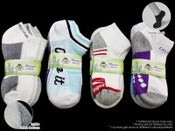Kids' Cushion Socks Ankle Socks- (60 Pairs) 6-8 Years