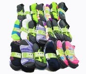 Kids' Cushion Socks Ankle Socks - (60 Pairs) 4-6 Years Bulk Sale