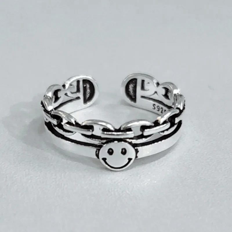 Hipster Retro Double Chain Ring
