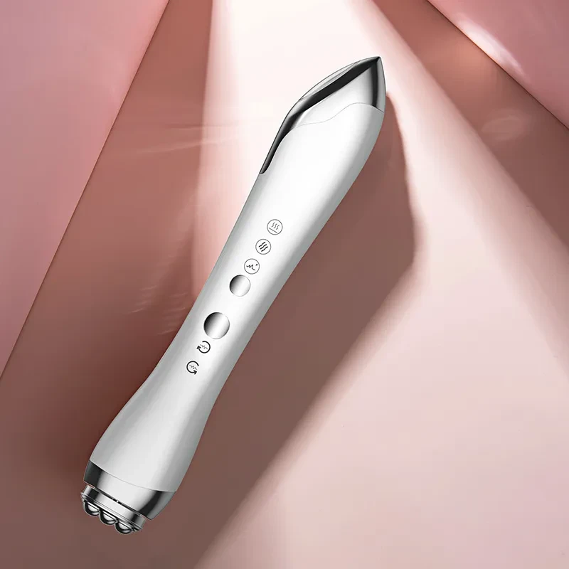 Rf Beauty Instrument Dual Purpose Facial And Eye Massage Instrument Fade Fine Lines Multifunctional Deep Introduction Magnetic Heat Eye Beauty Instrument