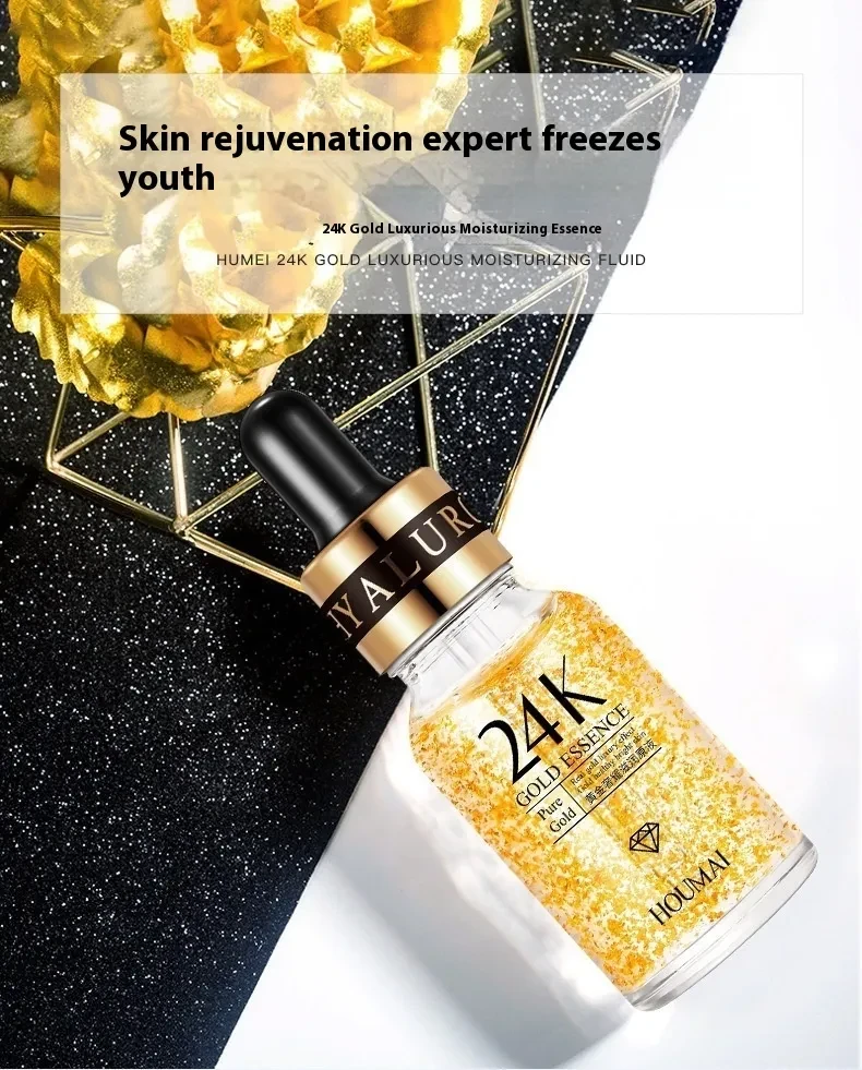 24K Gold Liquid Skin Rejuvenating And Hydrating Skin Care Products