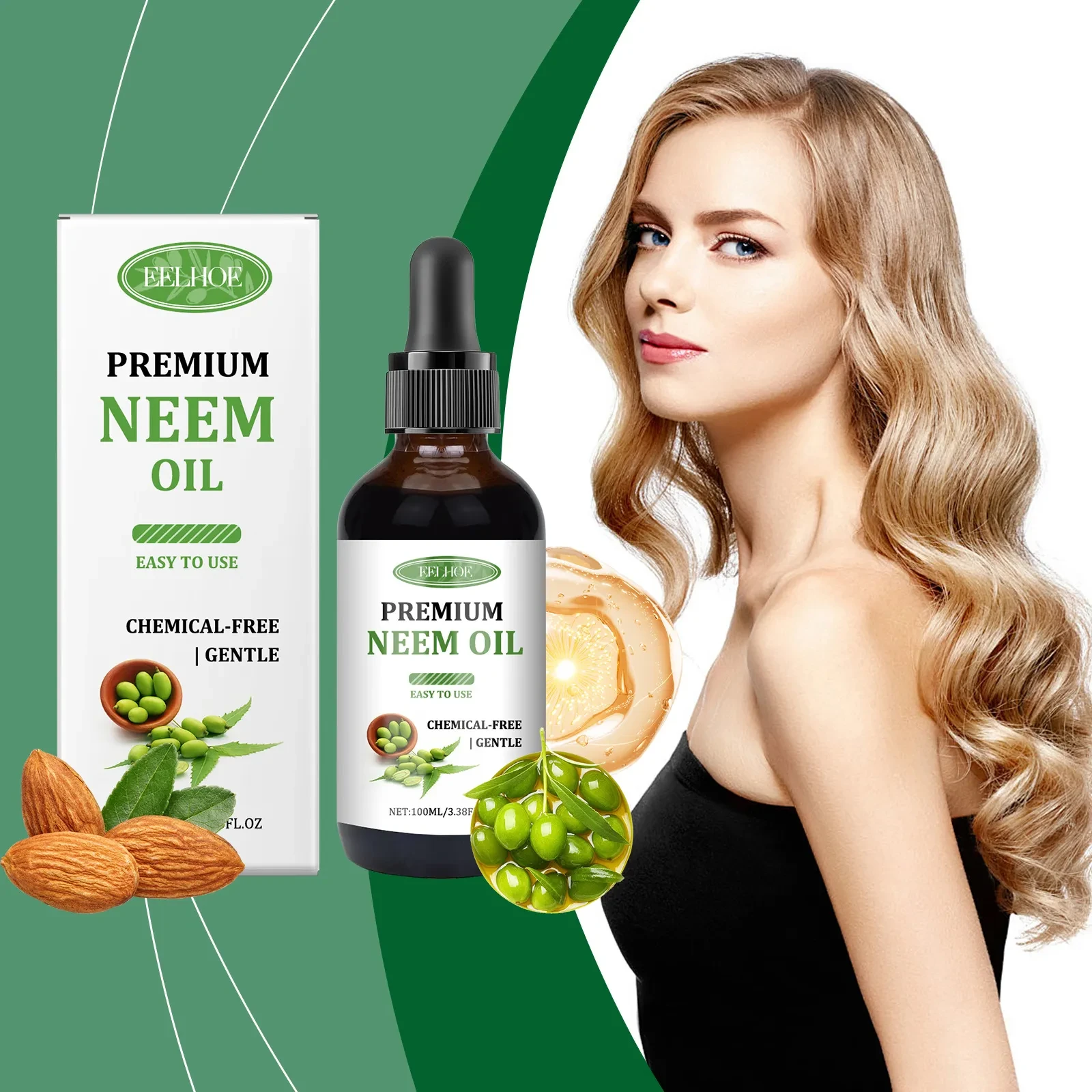 Nourishing Scalp Skin Care Armor Neem Oil Massage Oil Nourishing Skin