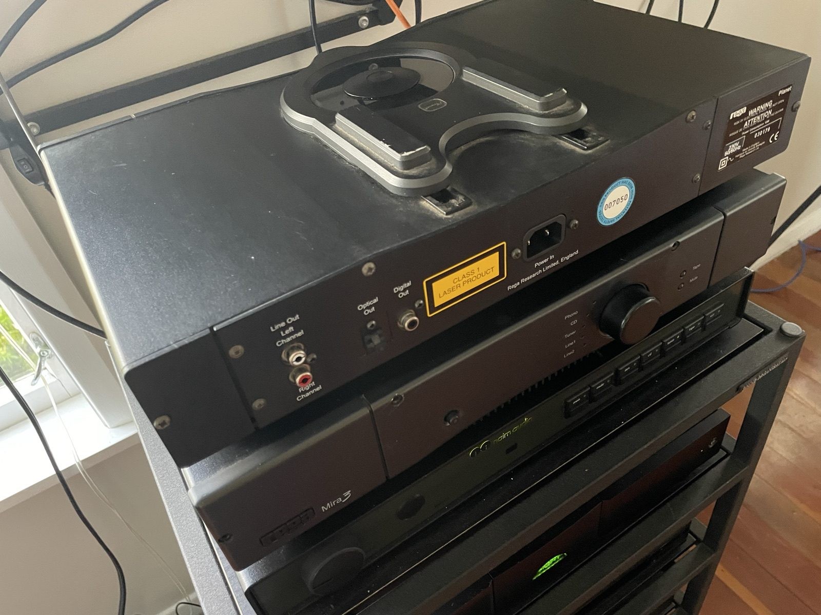 REGA PLANET 2000 CD PLAYER -Brand new laser mech. August 2024