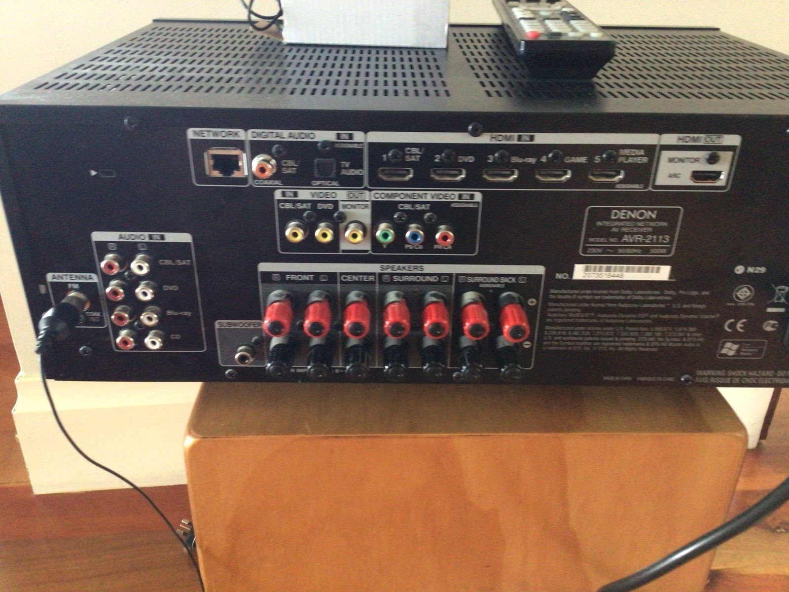 Denon AVR2113 Amplifier