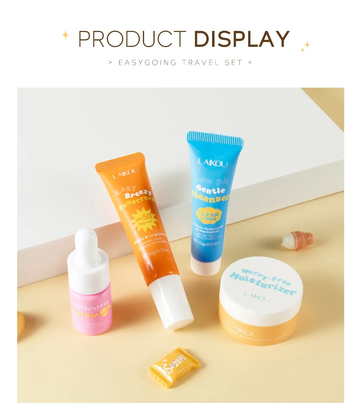 Ceramide Travel Pack 4-piece Mini Skin Care