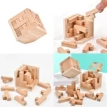 Wooden Intelligence Toy Brain Teaser Game