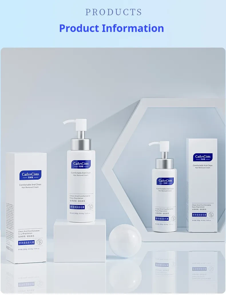 Mousse Mild Painless Skin Care Depilatory Cream
