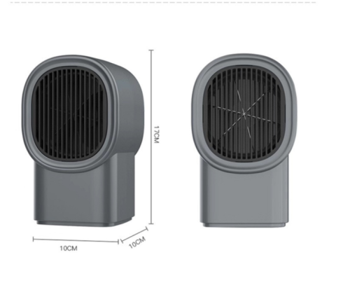Electric Heater 500W Portable Mini Desktop Warme Heater Fan Winter Warm for Car Home Office Ceramic Fast Heat Handy Super Quiet