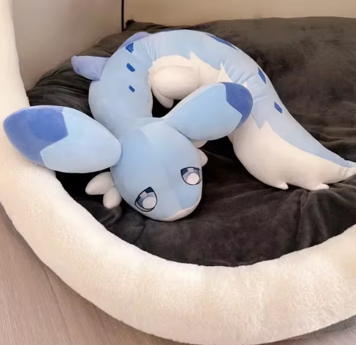 120/180cm Palworld Plush Doll Toys Blue Palworld Plushies Cute Cat Figure Cartoon Throw Pillow Game Peripheral Adult Kids Toy