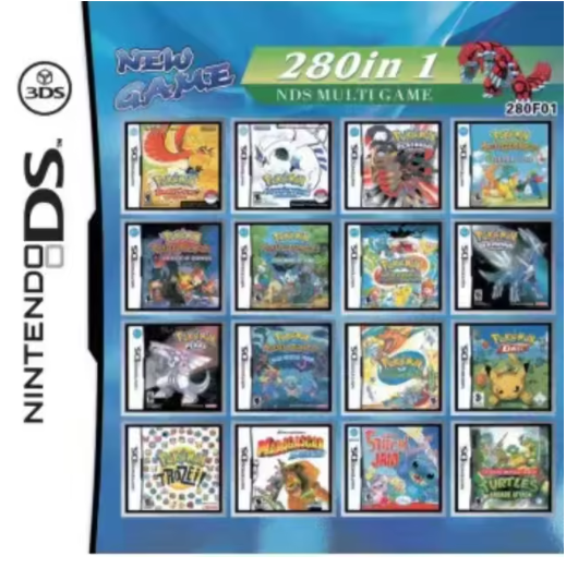 3DS NDS Game Card Combined Card 23 In 1 NDS Combined Card NDS Cassette 482 IN1 280 4300 0