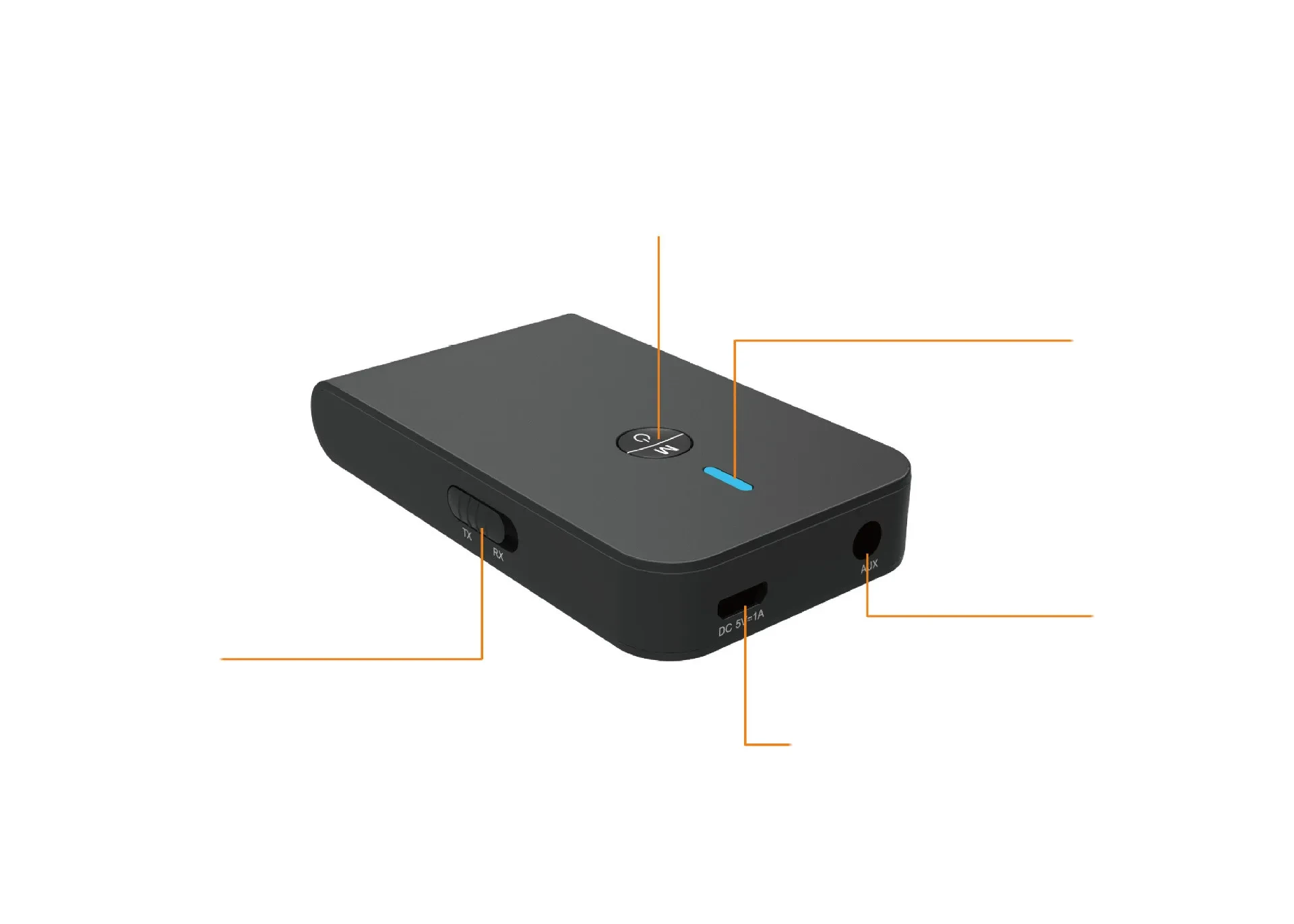USB Bluetooth 5.0 Transmitter Bluetooth Receiver Combo TV Computer Wireless Audio Adapter