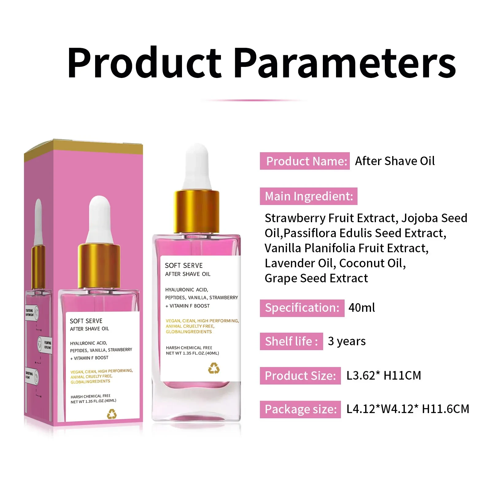 Skin Care Deep Moisturizing Oil After Hair Removal