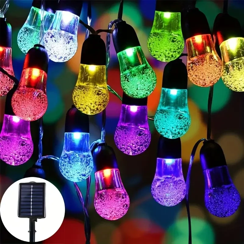 Solar Globe Lights, 6.0meter/11.0meter, 20/30 LED