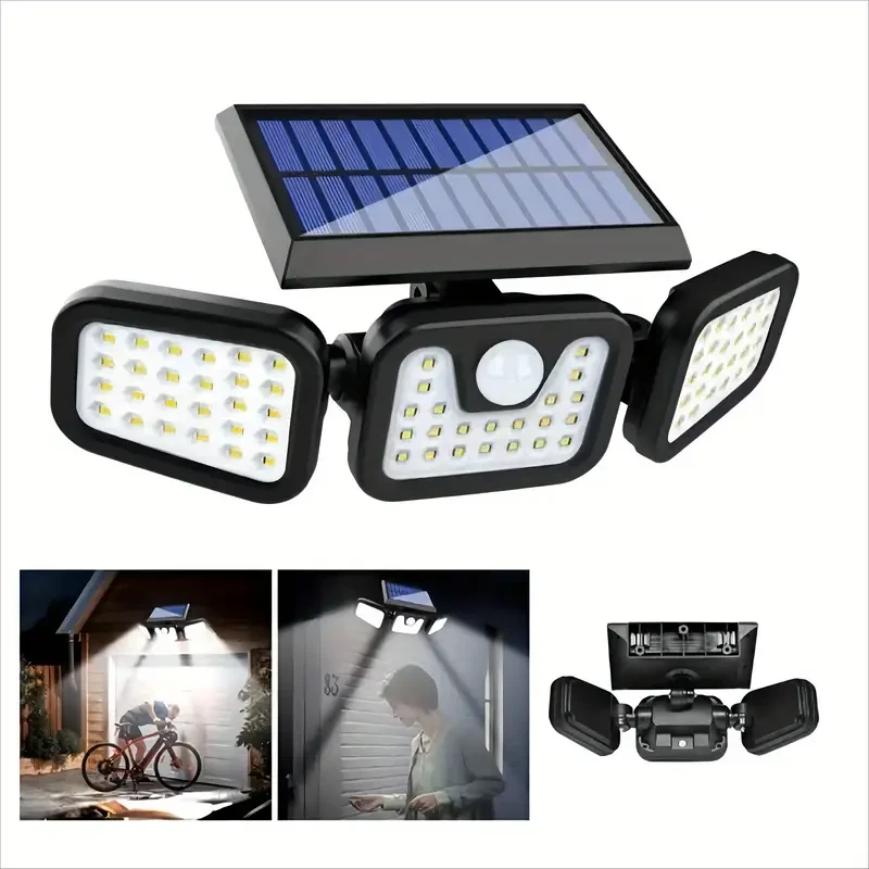 LED Solar Wall Lights With Sensor