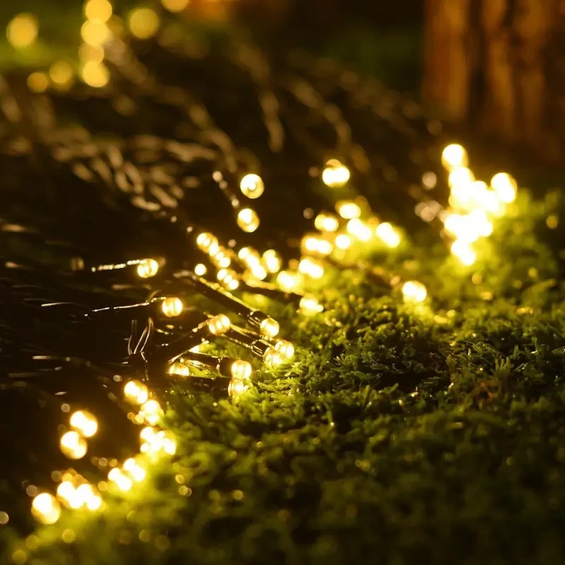 300 LED Solar Powered String Lights