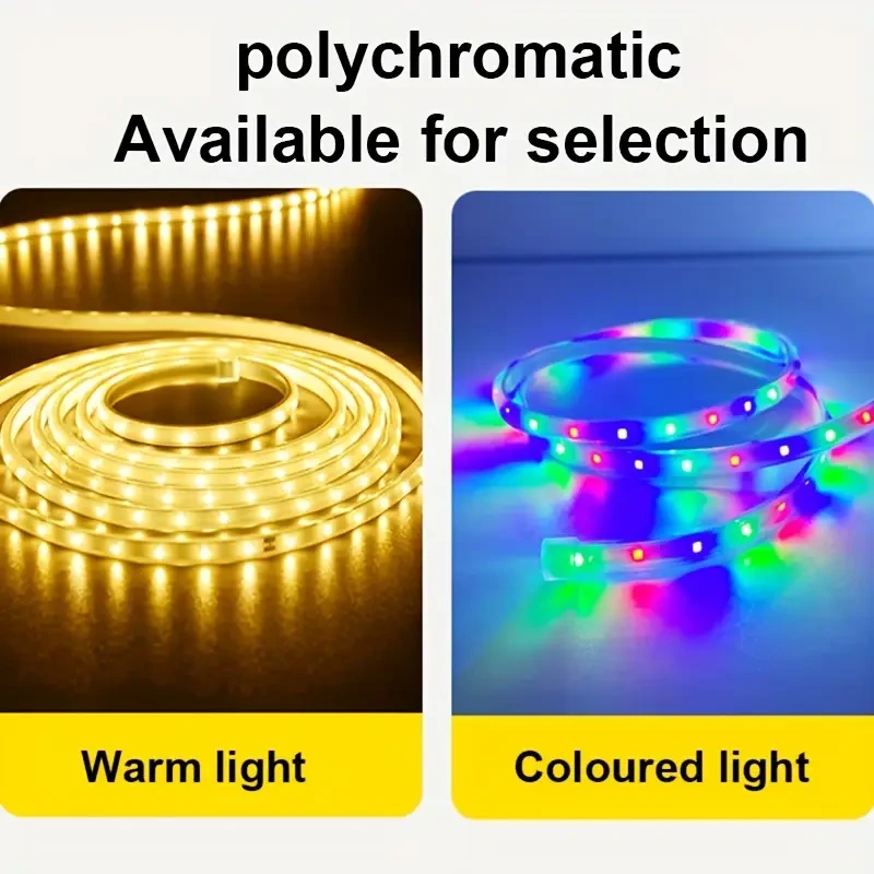 Solar Outdoor LED strip Lights, Solar String Lights