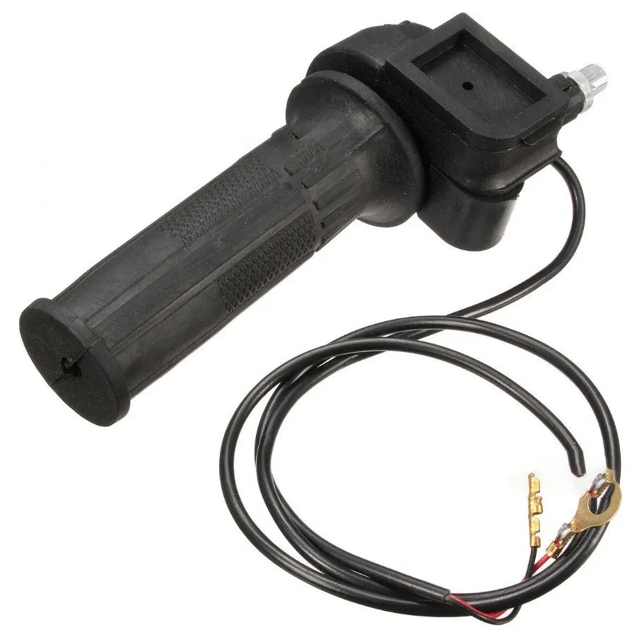 47Cc 49Cc Mini Motorcycle Throttle Handle Stop Switch, Acceleration Rubber Handlebar Throttle Seat