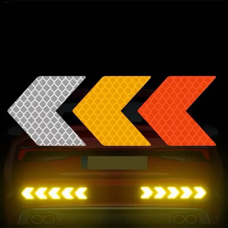 Car Electric Motorcycle Body Decoration Modified Arrow Reflective Sticker