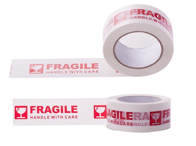 FRAGILE Packaging Tape - (1 Roll) 48MM