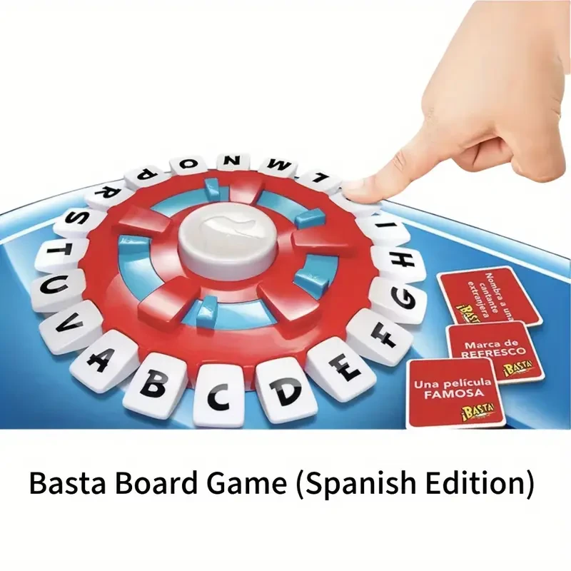 A Unique Strategy Board Game - Limited Edition, Word Game that Stimulates Thinking and Challenges Speed, Suitable for Family Education Games for 14 Years Old and Above, Made of Durable PVC Material, Spanish Version - Ideal Gift Game Spanish Version