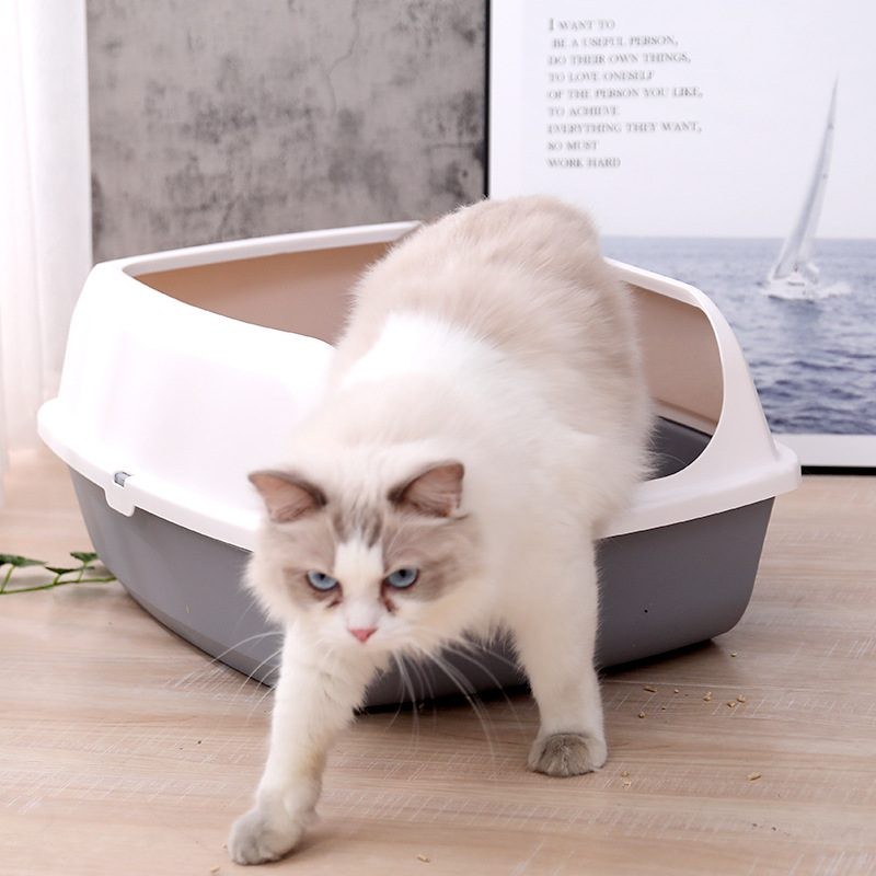 Cat Kitty Litter Tray with Scoop