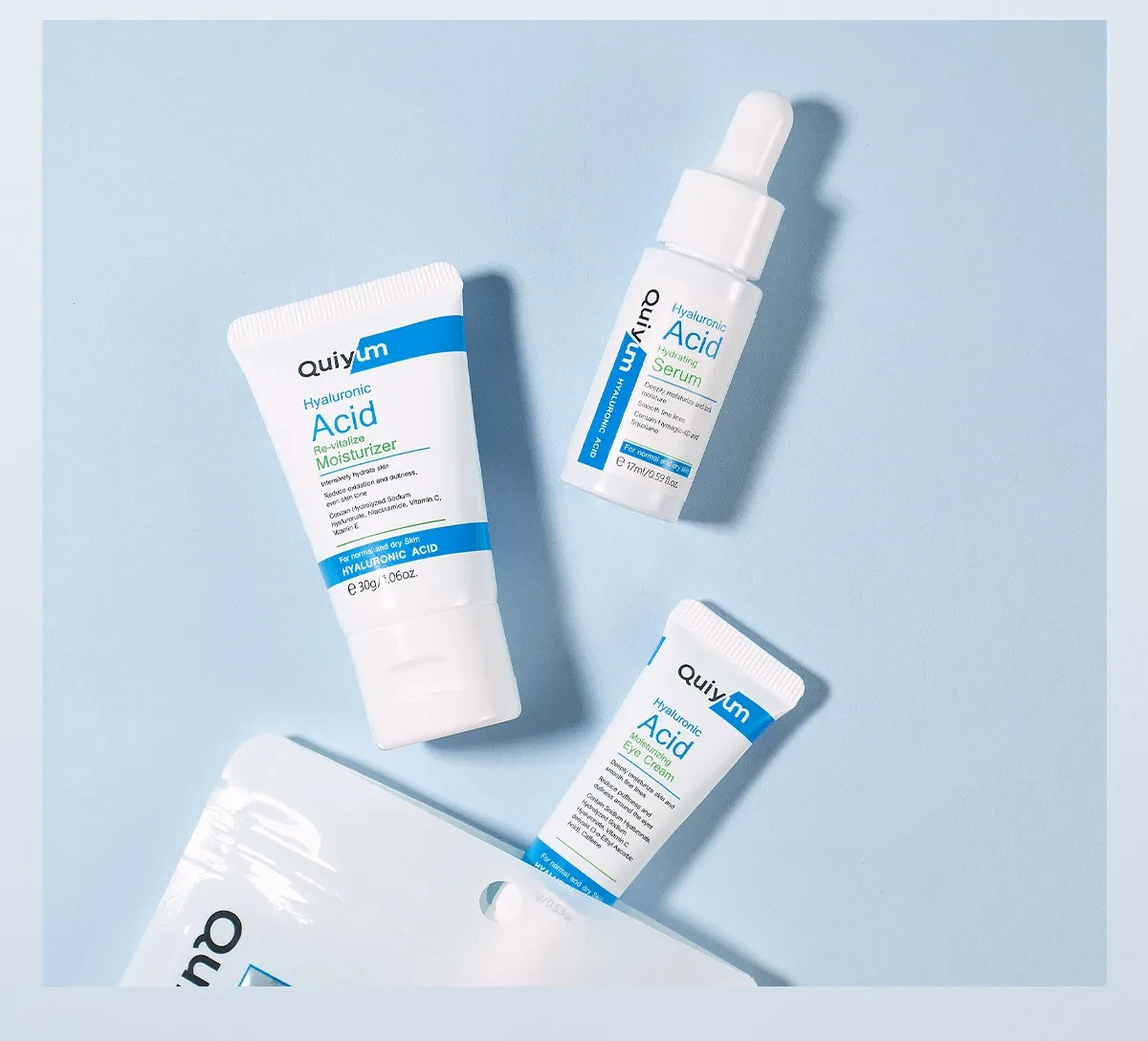 Hyaluronic Acid Three-piece Set Skin Care Product Set Moisturizing