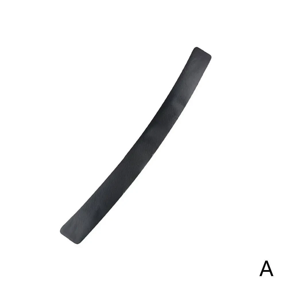 Car threshold carbon fiber sticker rear guard plate