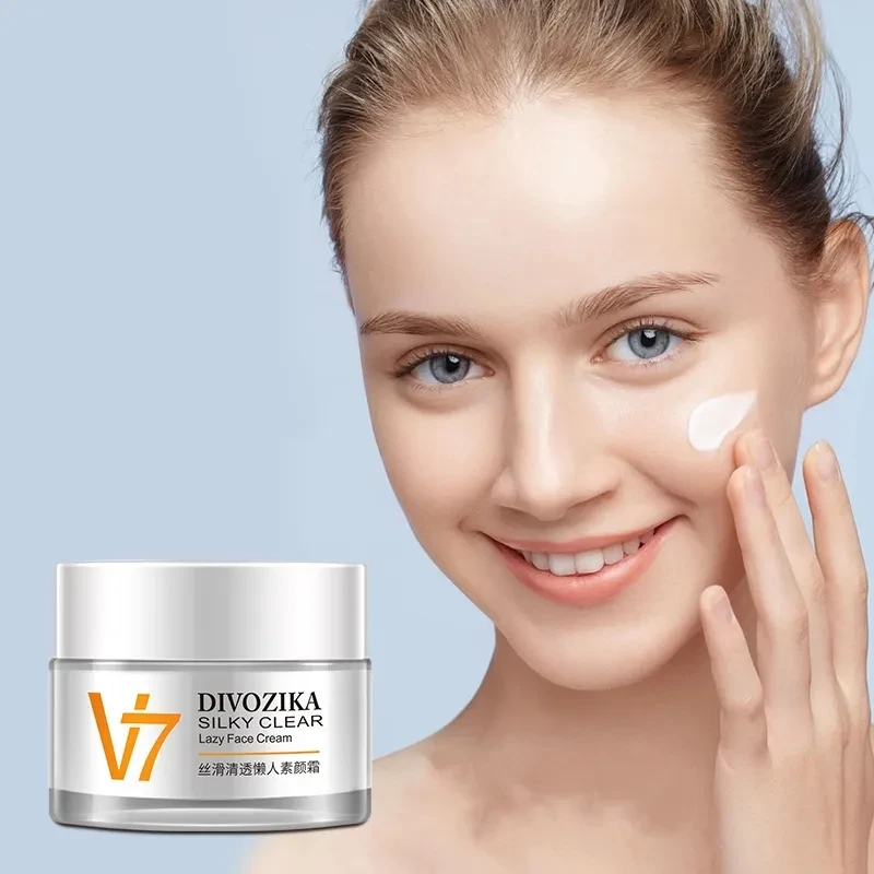 V7 Natural Core Cream Hydrating Cream Moisturizing Skin Care Lazy