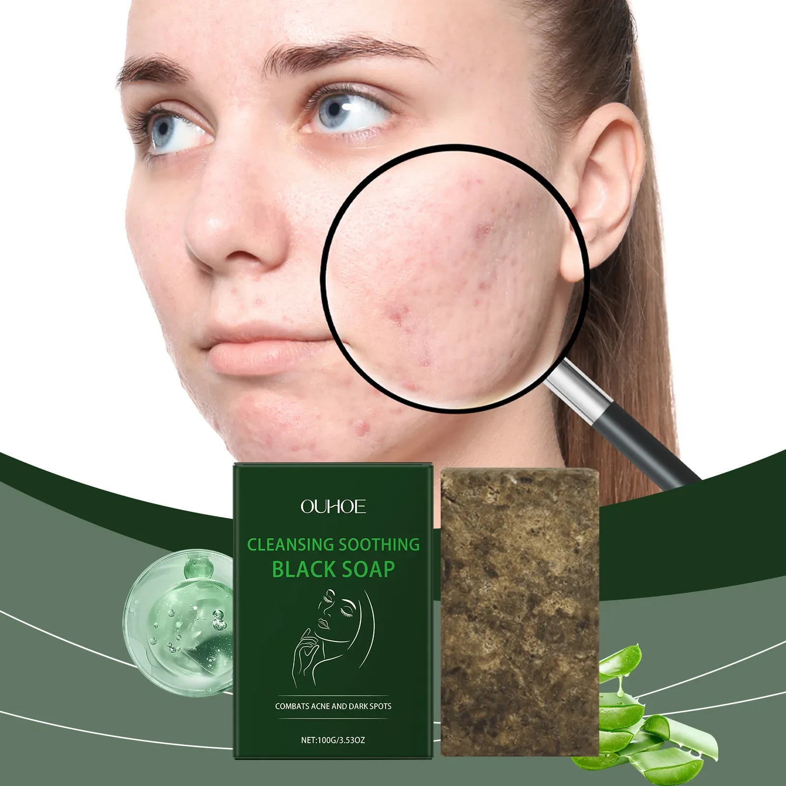 Gentle Cleansing Facial Moisturizing Skin Care Elastic Moisturizing Delicate Cleansing Soap