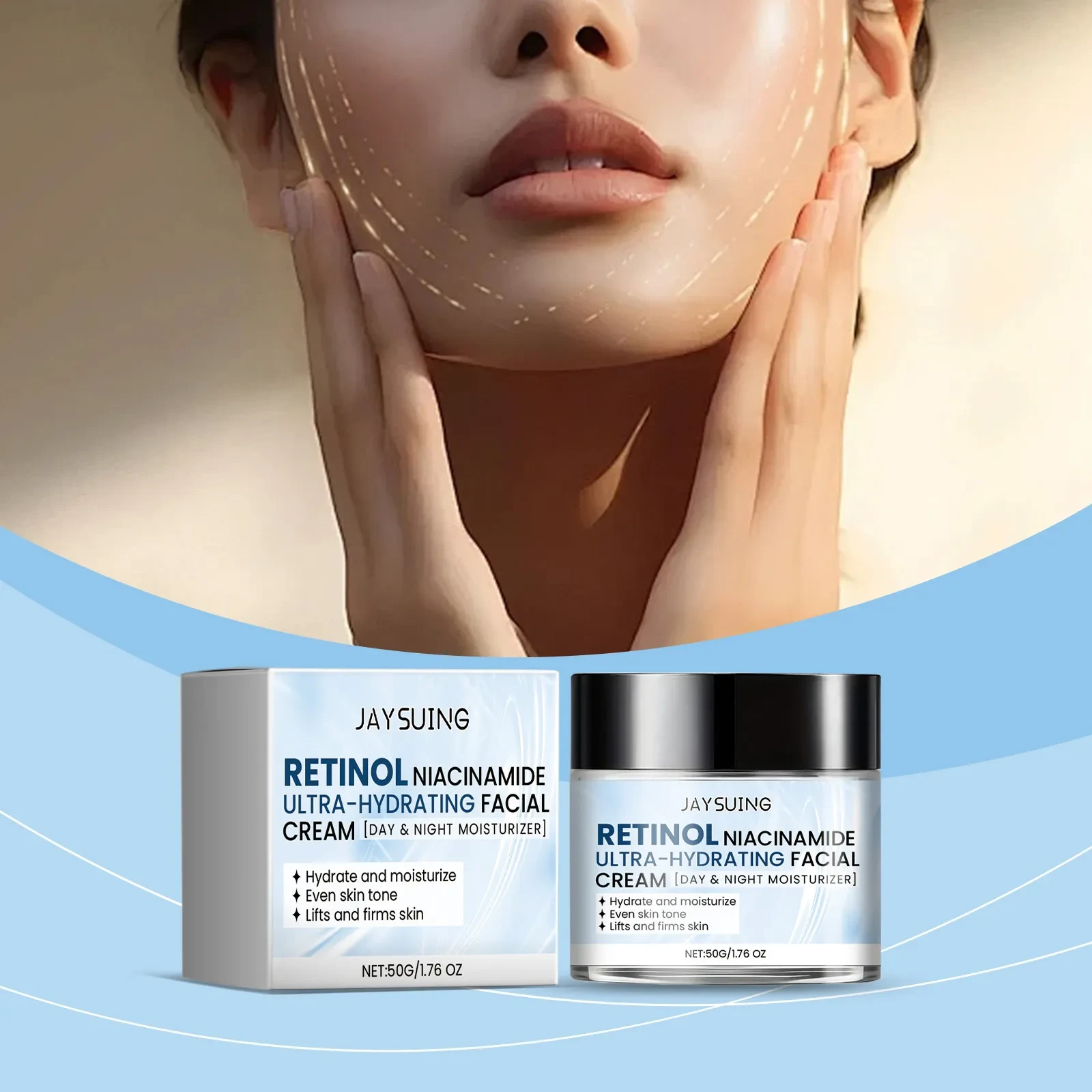 Gentle Nourishing And Hydrating Brightening Facial Skin Tender Moisturizing Care Cream