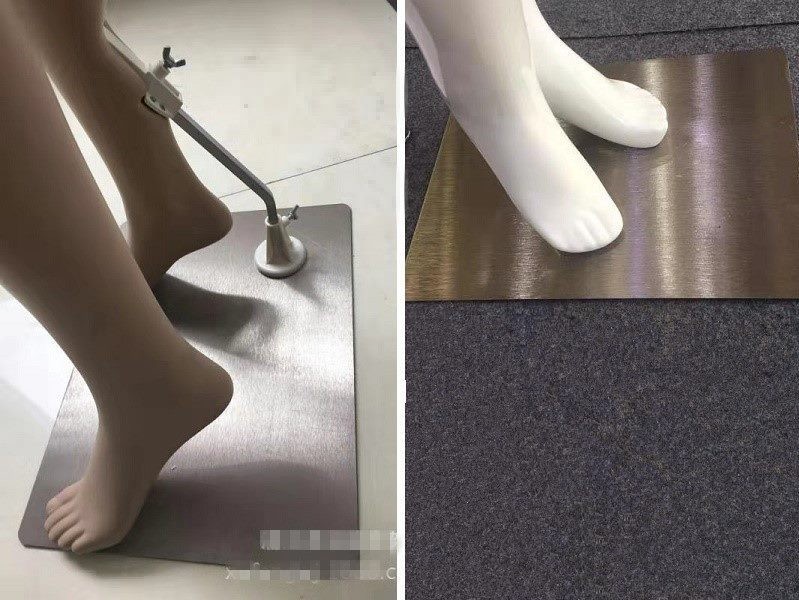 185CM Realistic Male Mannequin Metal Stand Base Makeup Detachable Body Parts