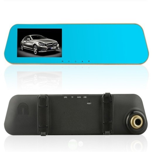 Rearview mirror driving recorder